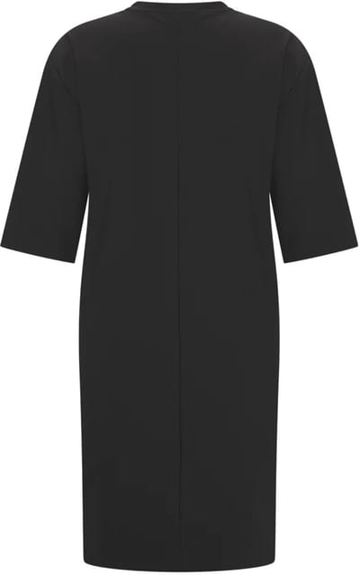 MI PIACE - Bonded Travel Jurk Midi 202682 Black - Maat : M