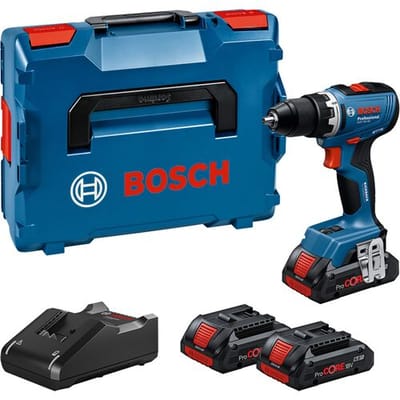 Bosch GSR 18V-65 accu schroefboormachine 18V Li-ion 3 x 4,0Ah