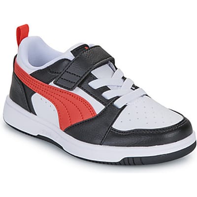 PUMA Puma Rebound V6 Lo AC+ PS Unisex Sneakers - PUMA White-For All Time Red-PUMA Black