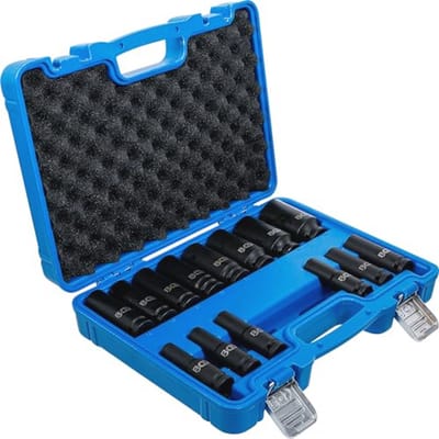 Hexagon Power Socket Set 12.5 mm | 14-delig