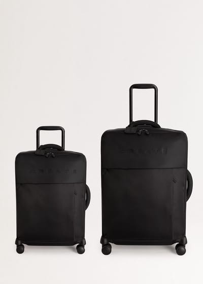 CREATE - Zachte koffer van polyester met TSA-slot en multidirectionele wielen - Pack S,M - LUGGAGE STUDIO SOFT