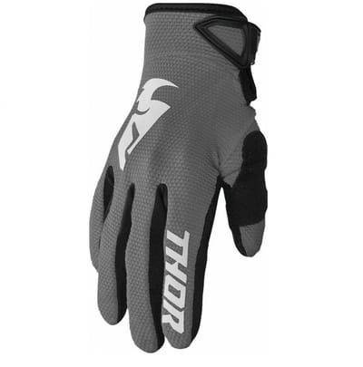 Gant moto cross gris pour enfant Thor Sector Taille XXS 3332-1748 / 2XS Neuf