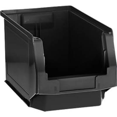 Magazijnbak LF 321 SSI Schäfer - ESD-geleidend - L 343 x B 209 x H 145 mm - 7,5 l - zwart