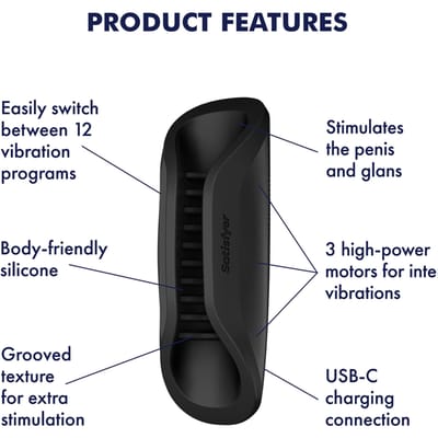 Satisfyer ‘Perfect Grip’, 16 cm