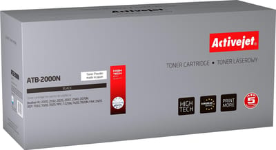 ActiveJet ATB-2000N toner voor brother printer; Brother TN-2000 vervanging; Opperste; 2500 pagina's; zwart.