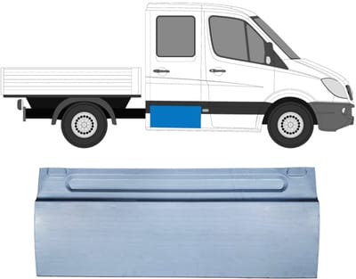 Reparatie plaatwerk achterste deuren voor Volkswagen Crafter 2005-2017