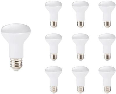 Kobi LED Reflectorlamp R63 E27 8W - 700lm - 3000K - 230V - Voor Brede Plafondverlichting of Woonruimte - 10 stuks