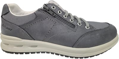 Grisport GRI 43069 Blue Grey 164 Sneakers Nubuck Blauw Grijs Heren - Grijs/Blauw - 40