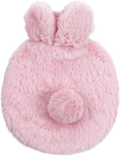 Zachte en Lekvrije Warmwaterkruik van 400 ml met Fluffy Hoes - Ideaal voor Warmte en Comfort