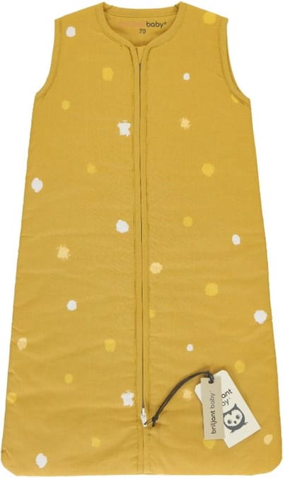 Briljant Baby Winterslaapzak Baby - Sunny - Oker - Maat 70