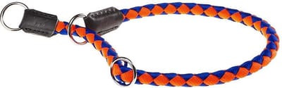 Ferplast Sliphalsband Honden Twist 35 Cm Nylon Oranje/blauw