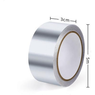 Gootsteen Waterdichte sticker Aanrecht Anti-schimmeltape Warmte-isolatie Aluminiumfolie Keuken Badkameraccessoires 3cm*5m