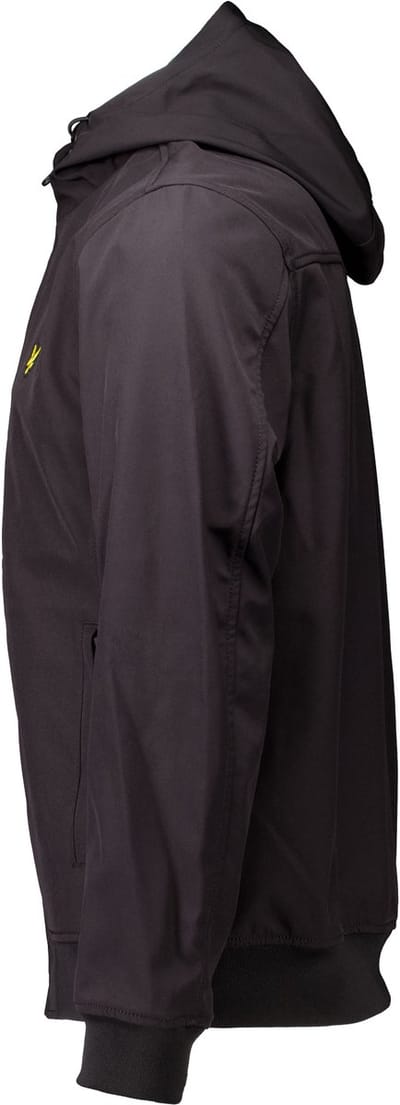 Lyle & Scott - Jas Zwart Lyle&scott Mesh Back Softshell Jacket Jackets Zwart Jk2200v