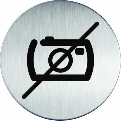 Pictogram|Deurbordje|Geen foto's