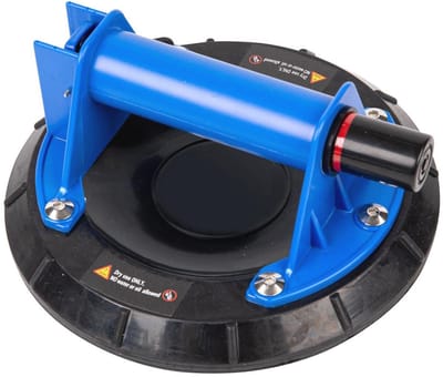 8 inch vacuümzuignap – 200 kg laadvermogen voor glas en tegels