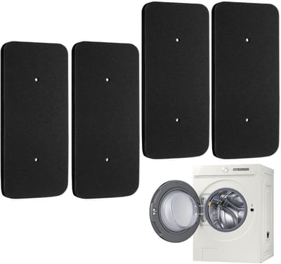 Dailygoods- Trommeltype Filters - 4 Stuks - Katoen - 27,5 x 12,5 x 1 cm - Droger Filter - Compatibel met 40006731 - Goede Filtratieprestaties - Drogerfilter
