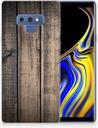 Samsung Galaxy Note 9 Bumper Hoesje Steigerhout