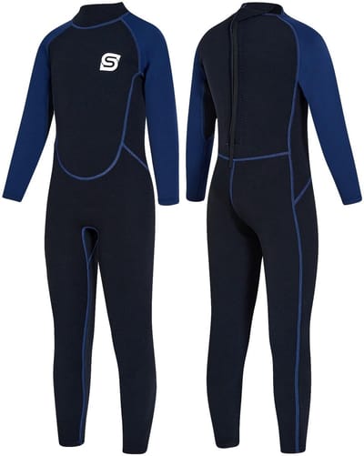 Dailygoods- Wetsuit Kinderen 2,5 mm - Thermisch Badpak - UV-bescherming - Ultra Rekbaar - Neopreen - Warmtebehoud - Neopreenpak