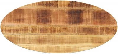 Houten tafelblad - Vervangend blad - Tafel opknappen - Uniek design - 100 x 40 cm - Bruin