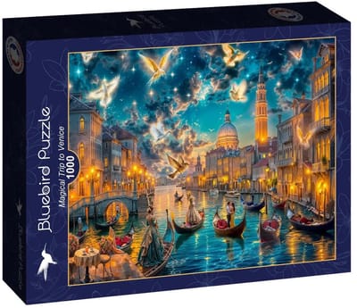Magical Trip to Venice Puzzel 1000 Stukjes