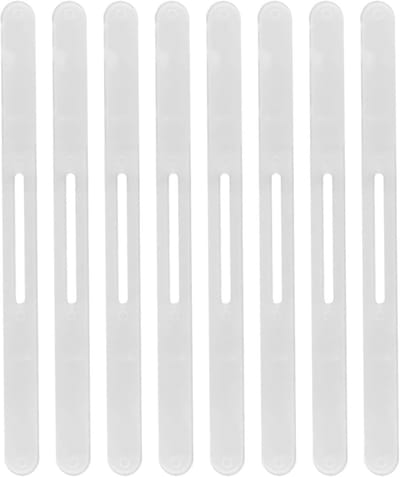 8 Stuks Vervangende Strips voor Bedlakens, Transparante Hoekhouders voor Bedlinnen met Lock en Bedlakenstrap voor Matrassen en Dekens