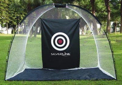 Golfvangnet met doelschijf