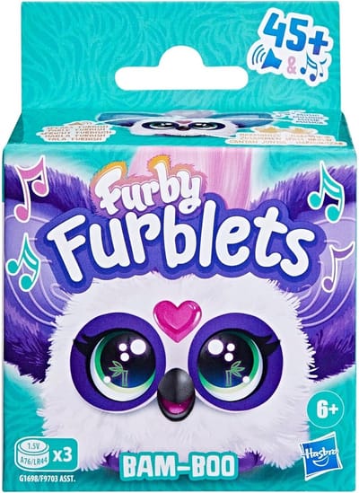 Furby Furblets Bam Boo - Speelfiguur - Knuffel met geluid