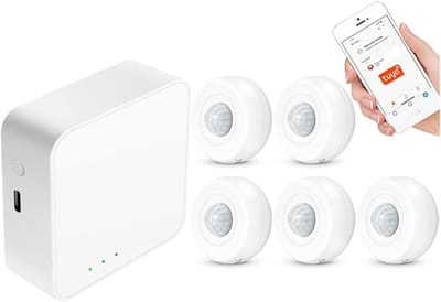 Smart Home Alarm Systeem - Beveiligingssysteem Huis - Woning Beveiligen - Drie-in-één Gateway - 2.54 cm - Wit