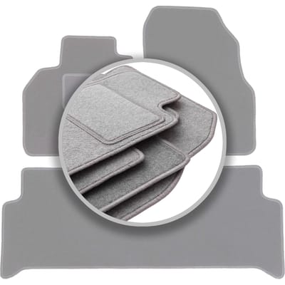 Automatten asgrijs voor: Renault Scenic II minivan (2003-2009)