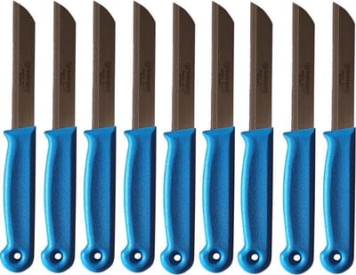 Solingen Messenset- Schilmessen met Kartel - Miami Blue (10x)
