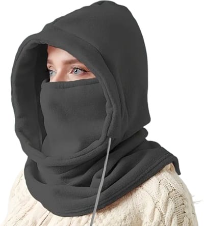 Livano Winter Masker - Balaclava - Ski Mask - Ski Masker - Bivakmuts - Full Face Mask - Grijs