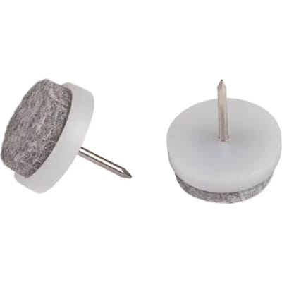 Fix-o-moll Meubelglijder - Nagelbaar - Vilt - Diam. 20mm - Rond - 16 Stuks