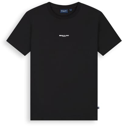 Ballin Amsterdam - Jongens Regular fit T-shirts Crewneck SS - Black - Maat 8