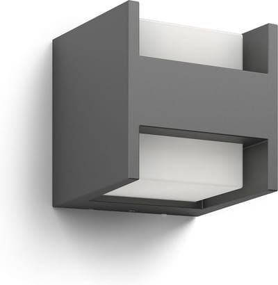 Wandlamp - PHILIPS - Arbour - Buitenverlichting - Warm wit licht - Smal - IP44