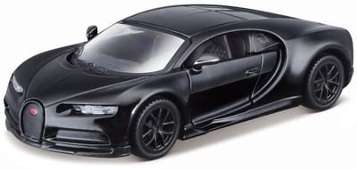 Maisto Bugatti Chiron - Modelauto - Schaal 4,5" - Zwart