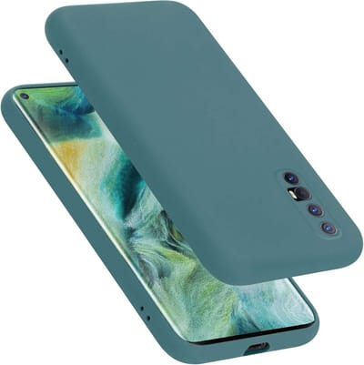 Cadorabo Hoesje geschikt voor Oppo FIND X2 NEO in LIQUID GROEN - Beschermhoes gemaakt van flexibel TPU silicone Case Cover