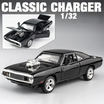 1:32 Oplader 1970 Challenger Sports Legering Spuitgietmodel Auto Huis Trendy Speelgoed Sieraden Decoraties Cadeau Met Vriend Kinderen