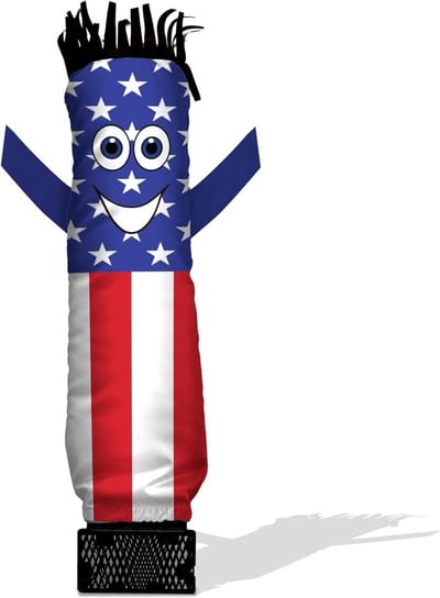 Opblaasbare Buismannen - Dansende Man - Bedrijfsreclame - Inclusief Ventilator - 29 Inch - Amerikaanse Vlag