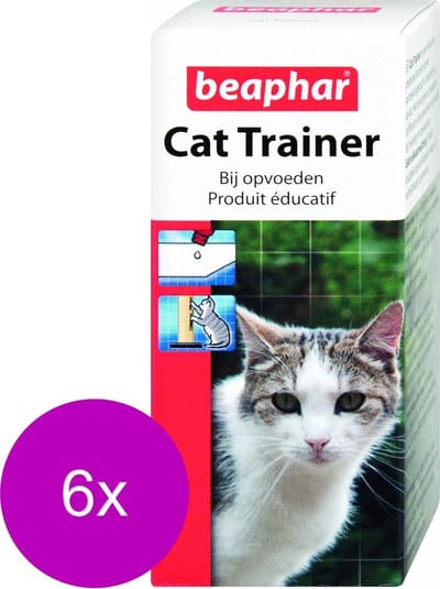 Beaphar Catty Trainer Lokstof - Kattenkruid - 6 x 10 ml