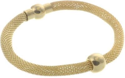 Behave - Goudkleurige armband met magneet - minimal chic - 17,5 cm