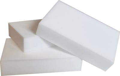 Aqua Laser vlekkenspons | 8 stuks | Melaminespons | Witte schoonmaakspons