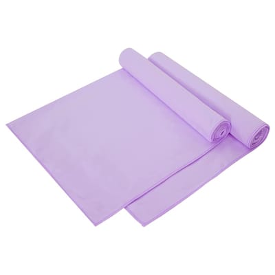 vidaXL - Sporthanddoeken - 2 - st - Paars - 140 - x - 70 - cm - Polyester - en - polyamide