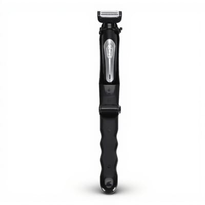 Golden crown - Rugtrimmer voor Mannen - Elektrische Lichaamshaartrimmer - Uitschuifbaar Handvat - Voor Nat en Droog Gebruik - Perfect voor Rug en Lichaa...