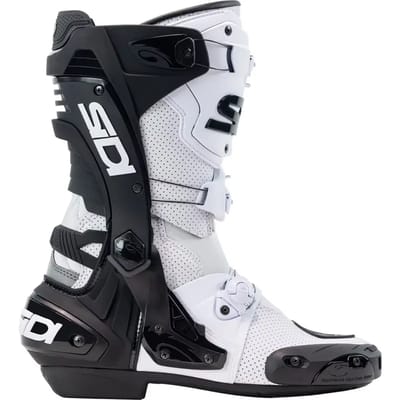 Sidi Rex Air Wit Zwart 25 Motorlaarzen - Laars