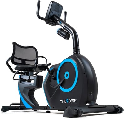THUNDER OPAL Ligfiets - 32 Weerstanden - Bluetooth - Ergonomisch & Stil