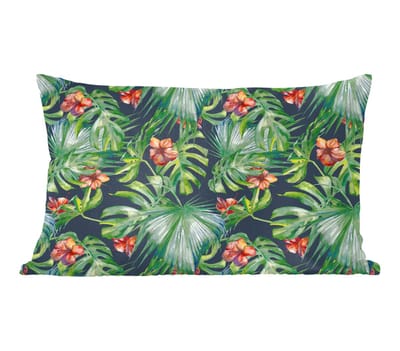 Sierkussens - Kussentjes Woonkamer - 60x40 cm - Monstera - Jungle - Bladeren