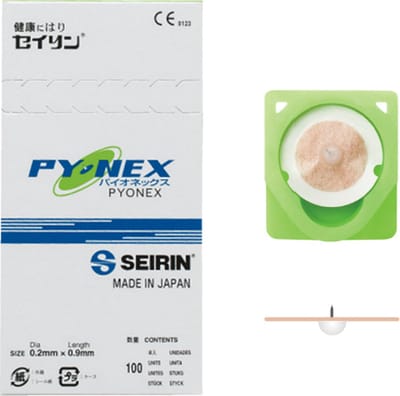 Seirin Pyonex Verblijfsnaalden - (0.20) x 0.9 mm. 100 stuks