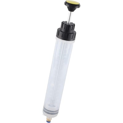 500ml Olie Afzuigpomp Handmatige Vloeistofwisselaar Extractie Vulspuit voor ATV Boot Landbouw white