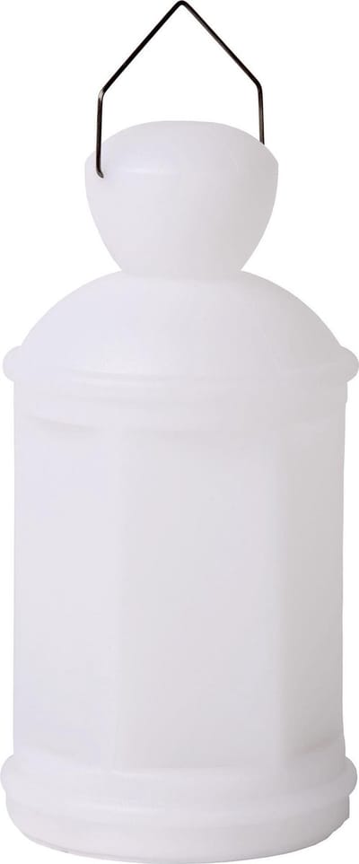 Lucide TOBY-LED - Tafellamp Buiten - Ø 10 cm - LED Dimb. - IP54 - RGB - Wit