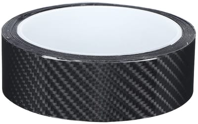 Dailygoods- Instaplijstjes Gloednieuw - Koolstofvezel - Zelfklevend - 3 cm x 3 meter - Multifunctioneel - Duurzaam - Autosticker